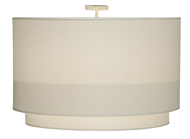 Meyda Tiffany 152504 Eight Light Flushmount, Cameo