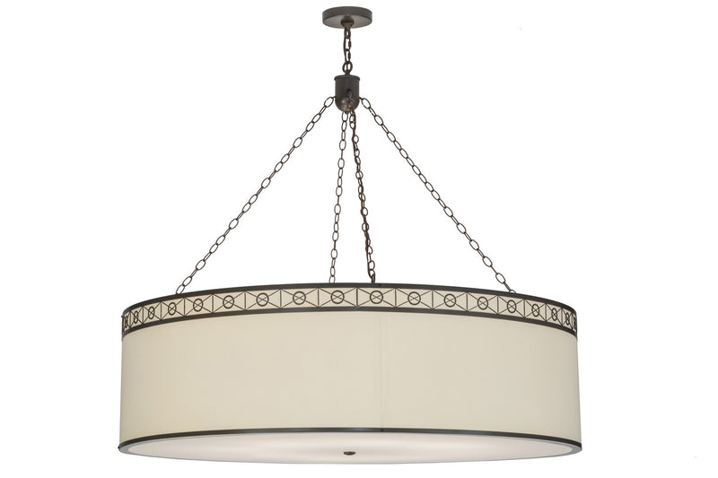 Meyda Tiffany 152581 Eight Light Pendant, Timeless Bronze