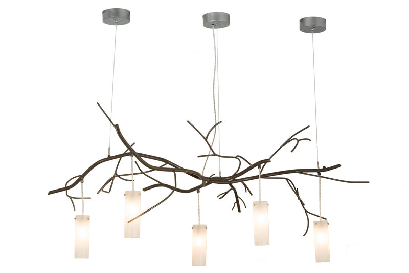 Meyda Tiffany 152967 Five Light Chandelier, Timeless Bronze