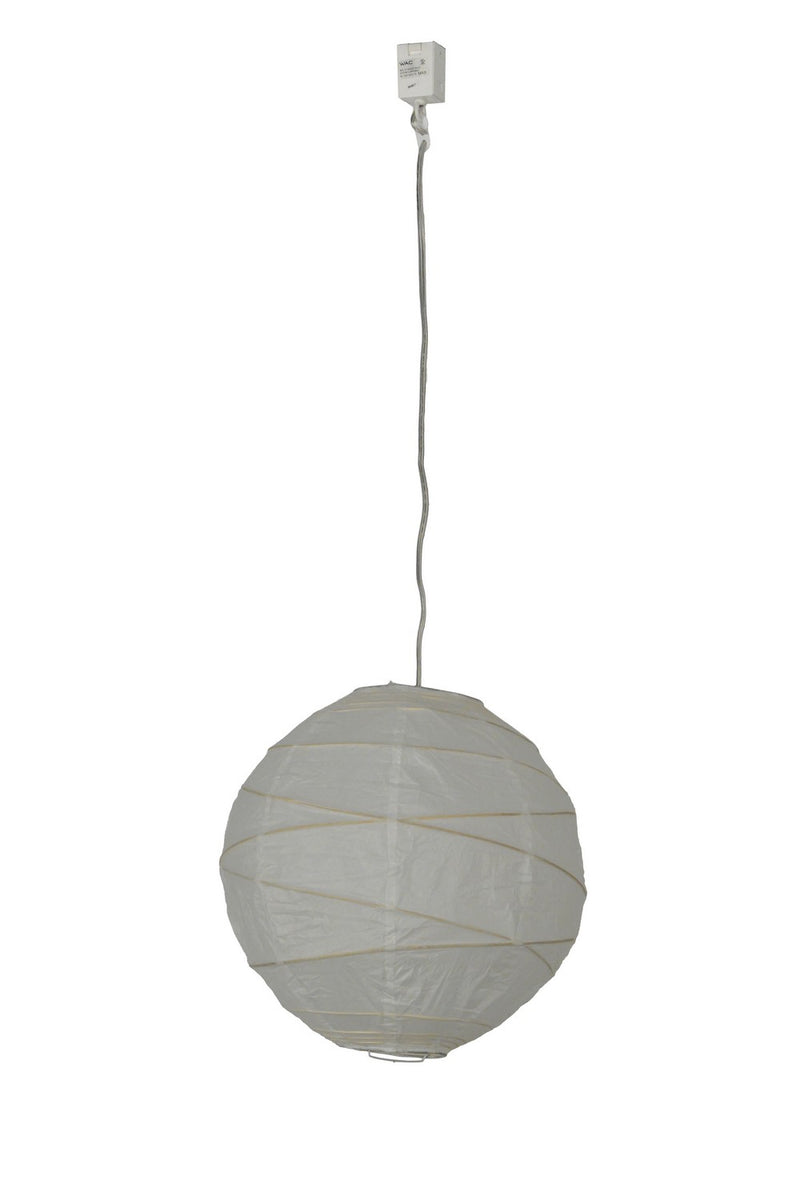 Meyda Tiffany 153155 One Light Pendant, White