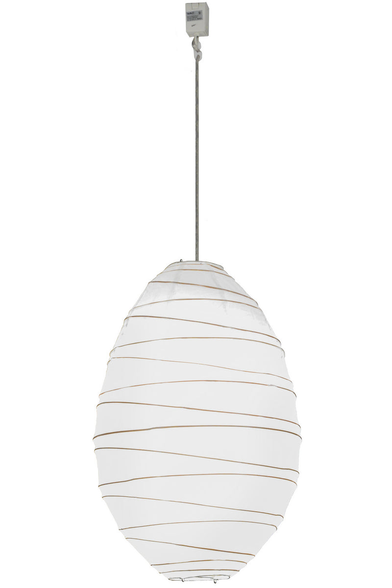 Meyda Tiffany 153156 One Light Pendant, White