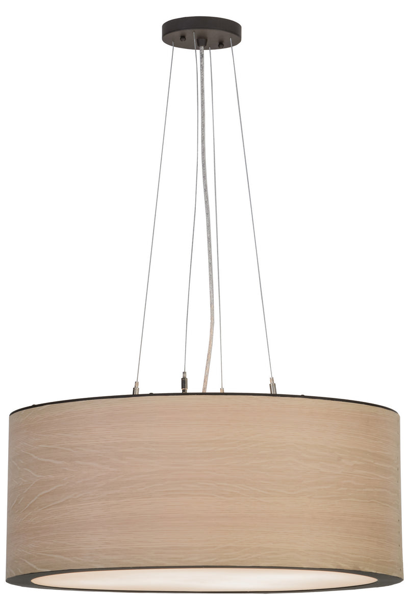 Meyda Tiffany 153283 Four Light Pendant, Oil Rubbed Bronze