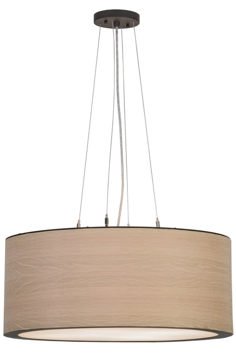 Meyda Tiffany 153283 Four Light Pendant, Oil Rubbed Bronze