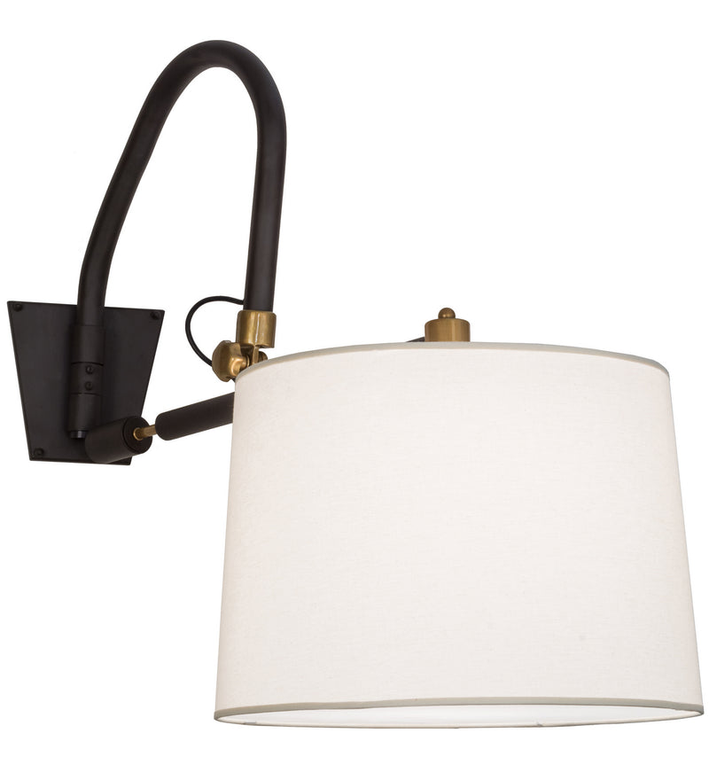 Meyda Tiffany 153400 One Light Wall Sconce, Oil Rubbed Bronze