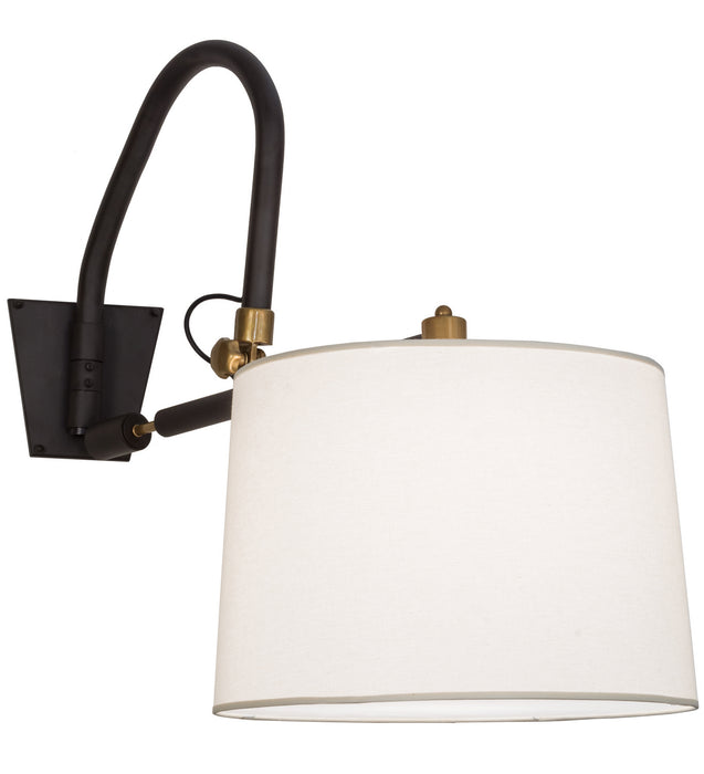 Meyda Tiffany 153400 One Light Wall Sconce, Oil Rubbed Bronze