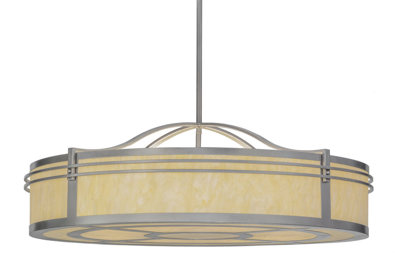 Meyda Tiffany 153402 Eight Light Pendant, Nickel