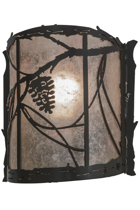 Meyda Tiffany 153525 One Light Wall Sconce, Timeless Bronze
