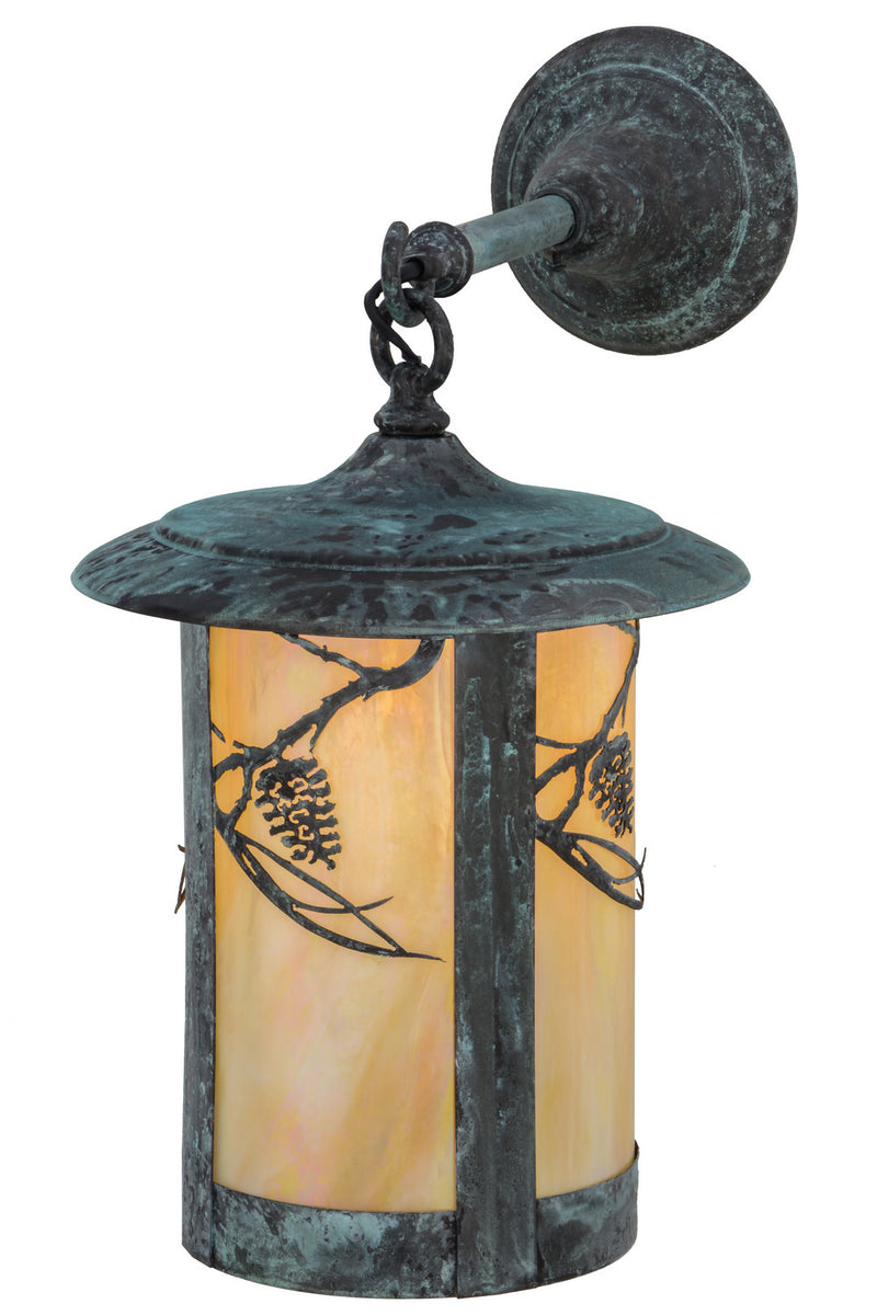 Meyda Tiffany 153601 One Light Wall Sconce, Verdigris
