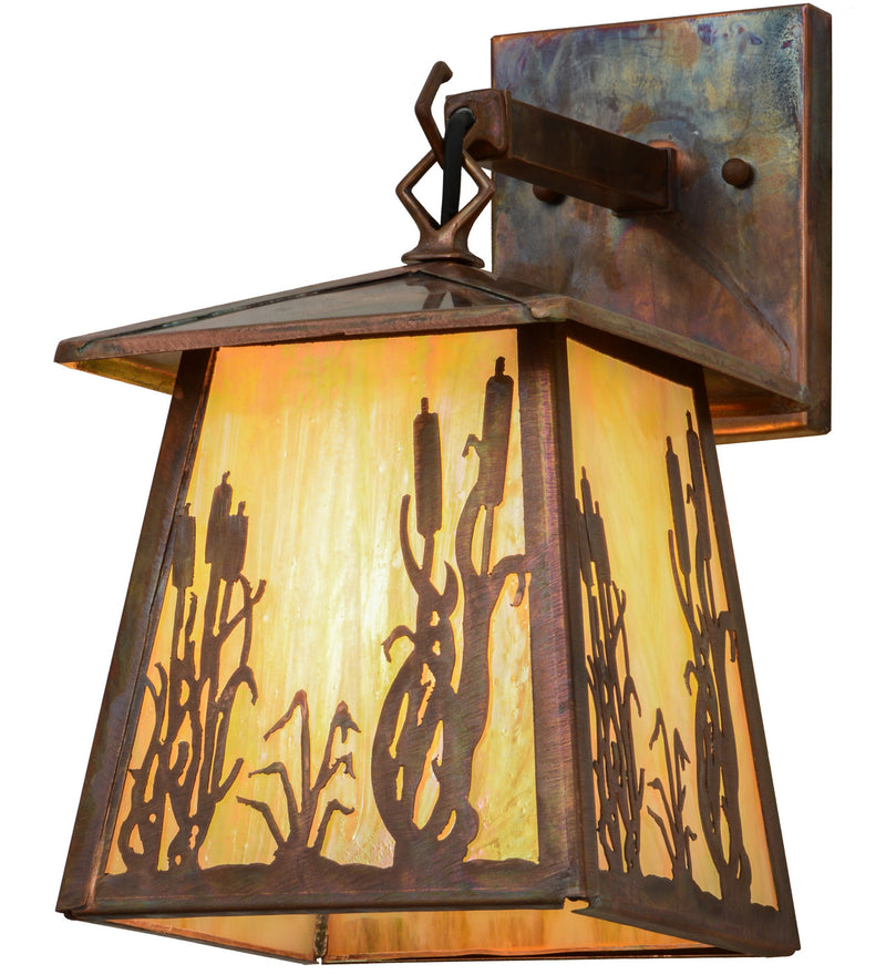 Meyda Tiffany 153778 One Light Wall Sconce, Vintage Copper