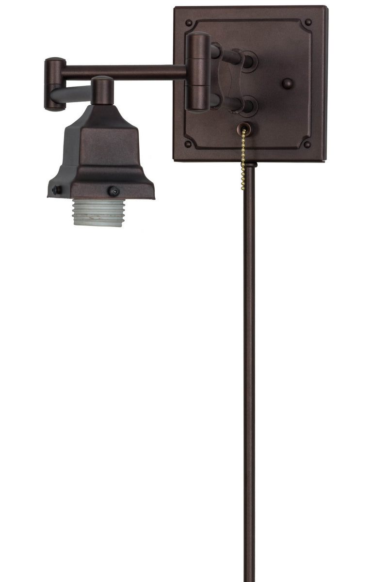 Meyda Tiffany 153784 Wall Sconce Hardware, Mahogany Bronze