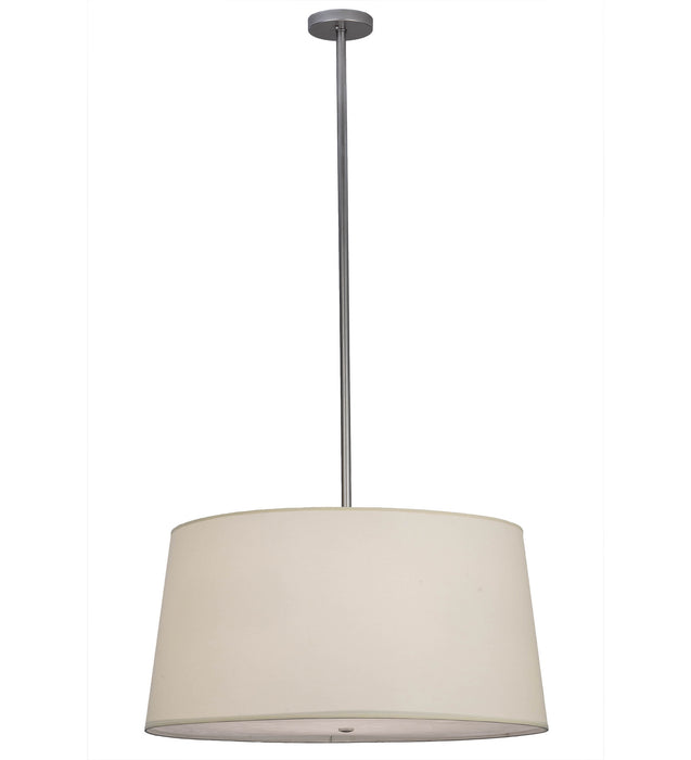 Meyda Tiffany 154147 Four Light Pendant, Brushed Nickel