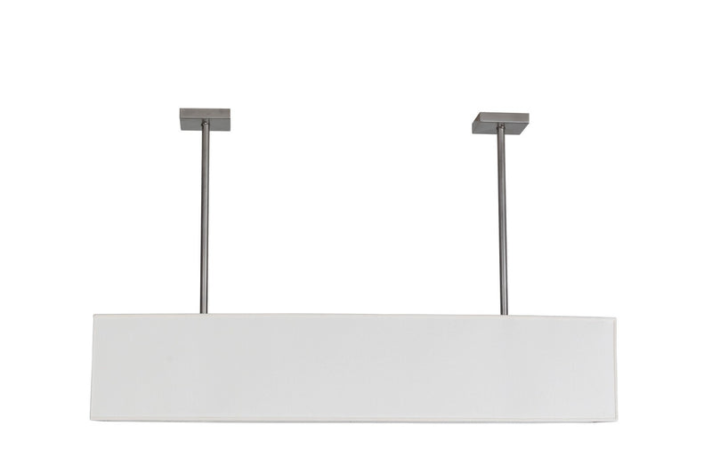 Meyda Tiffany 154149 Two Light Pendant, Nickel