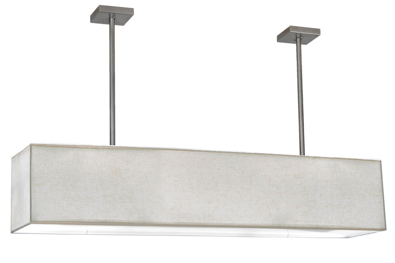 Meyda Tiffany 154149 Two Light Pendant, Nickel