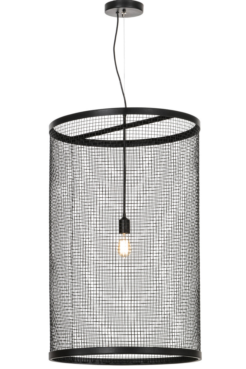 Meyda Tiffany 154248 One Light Pendant, Black