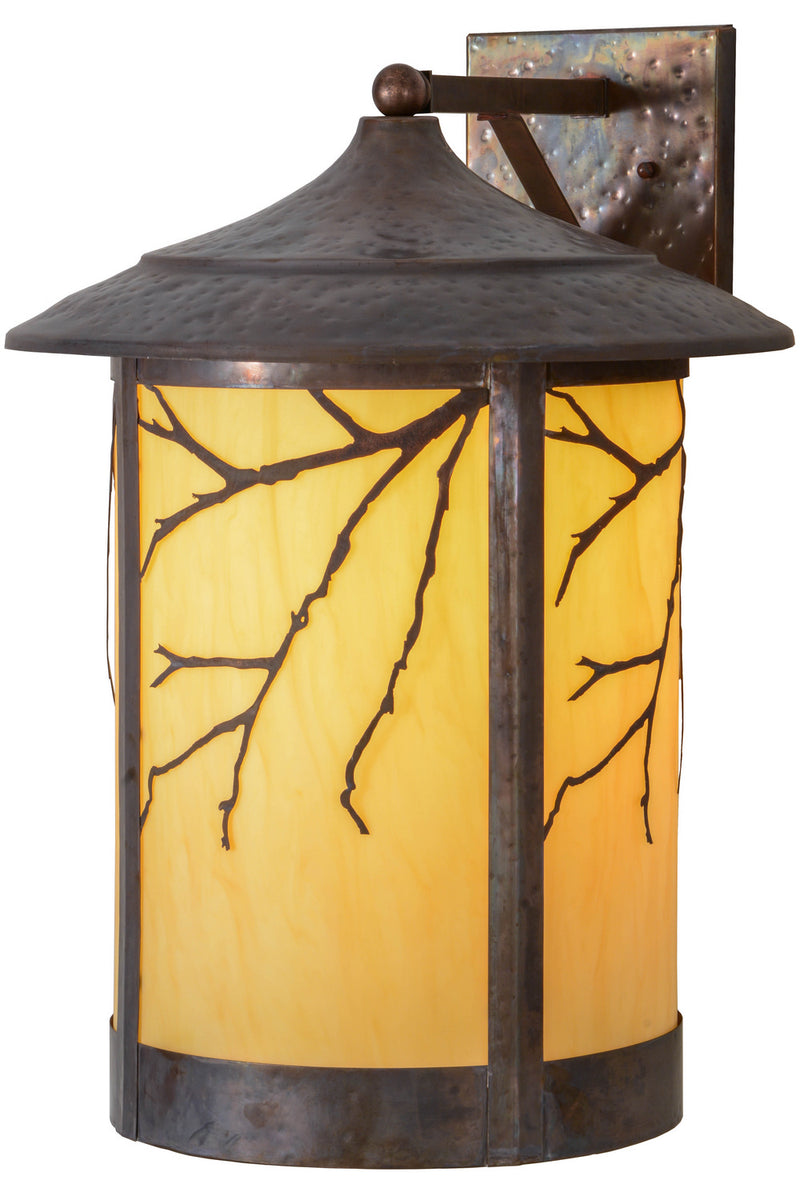Meyda Tiffany 154259 One Light Wall Sconce, Vintage Copper