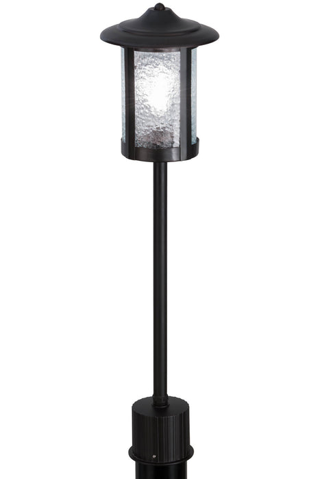 Meyda Tiffany 154343 One Light Landscape Fixture, Craftsman Brown