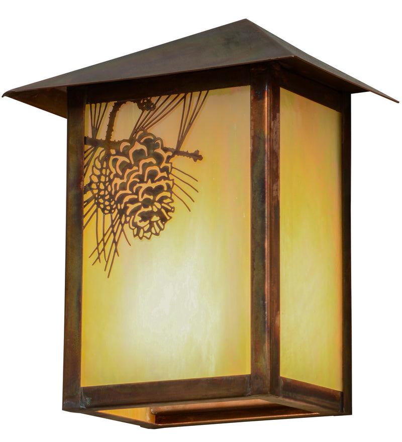 Meyda Tiffany 154453 One Light Wall Sconce, Vintage Copper