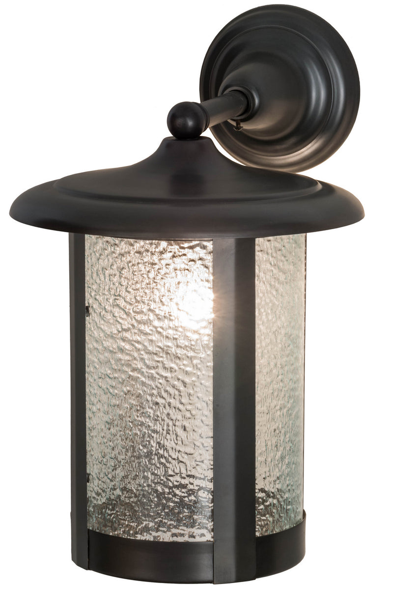 Meyda Tiffany 154579 Wall Sconce, Craftsman Brown
