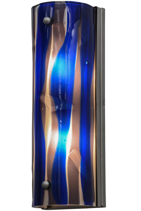 Meyda Tiffany 154599 Two Light Wall Sconce, Nickel