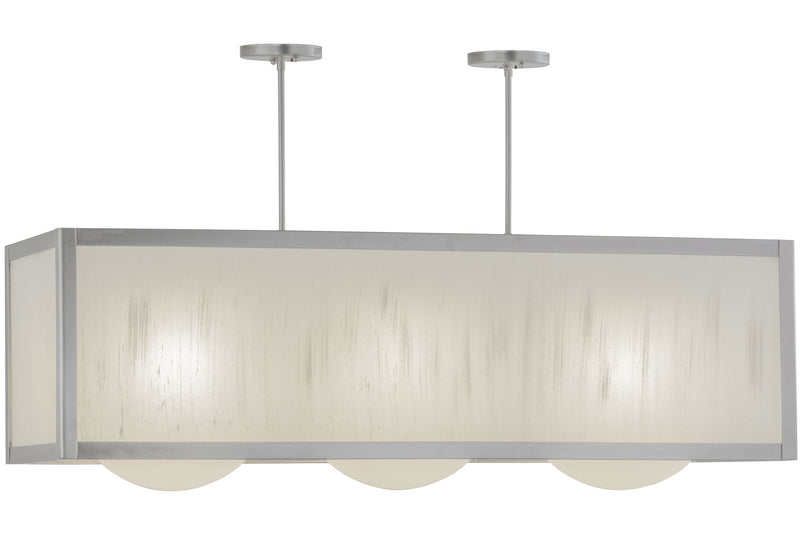 Meyda Tiffany 154699 Three Light Pendant, Nickel