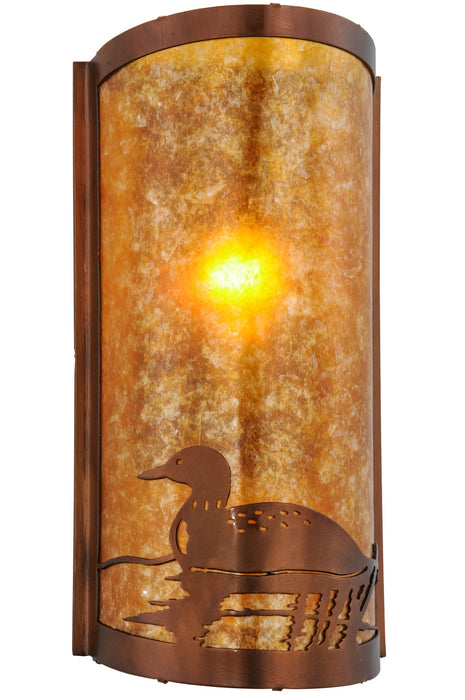 Meyda Tiffany 154909 One Light Wall Sconce, Vintage Copper