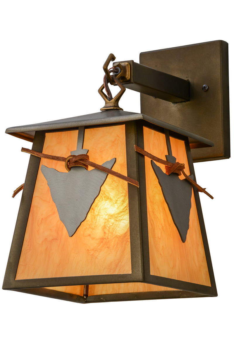 Meyda Tiffany 154991 One Light Wall Sconce, Antique Copper