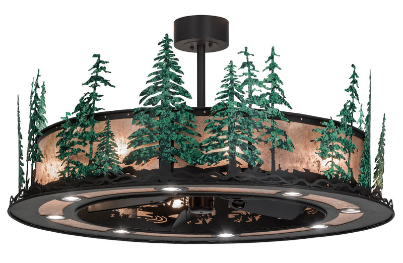Meyda Tiffany 155102 20 Light Chandel-Air, Wrought Iron