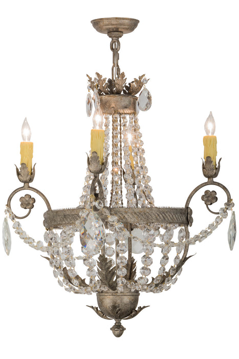Meyda Tiffany 155186 Four Light Chandelier, Corinth