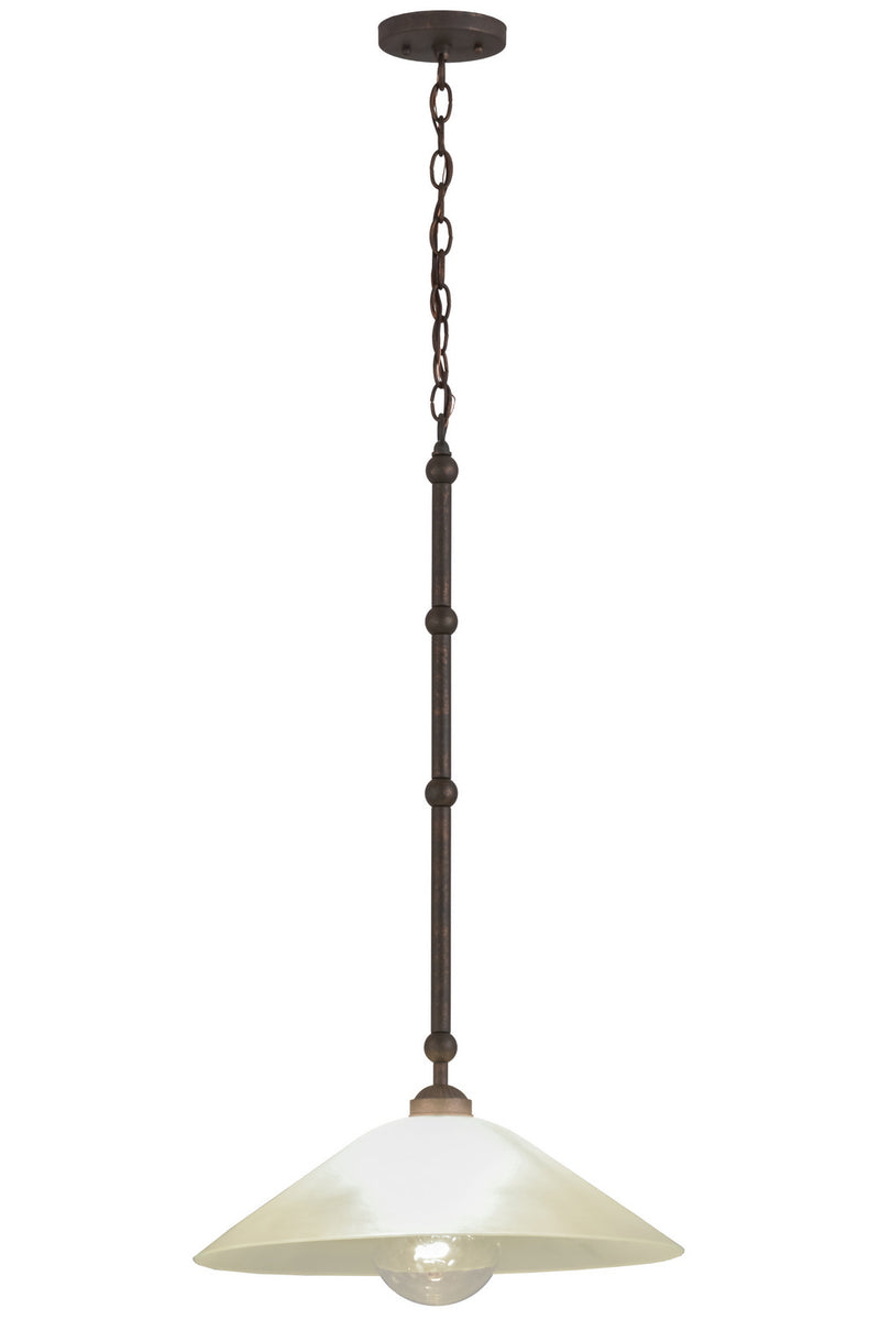 Meyda Tiffany 155285 One Light Pendant, Gilded Tobacco