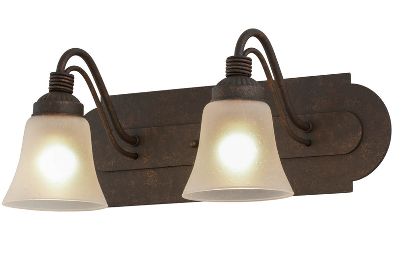 Meyda Tiffany 155293 Two Light Wall Sconce, Gilded Tobacco