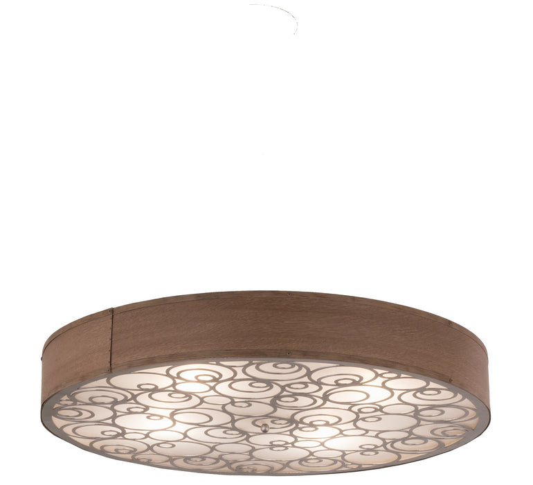 Meyda Tiffany 155397 Four Light Pendant, Nickel