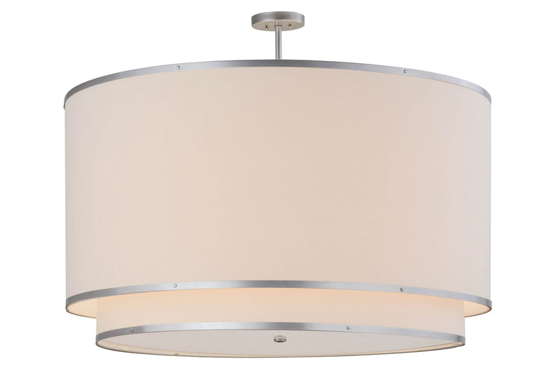 Meyda Tiffany 155609 Eight Light Pendant, Nickel