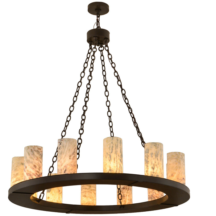 Meyda Tiffany 156030 12 Light Chandelier, Timeless Bronze