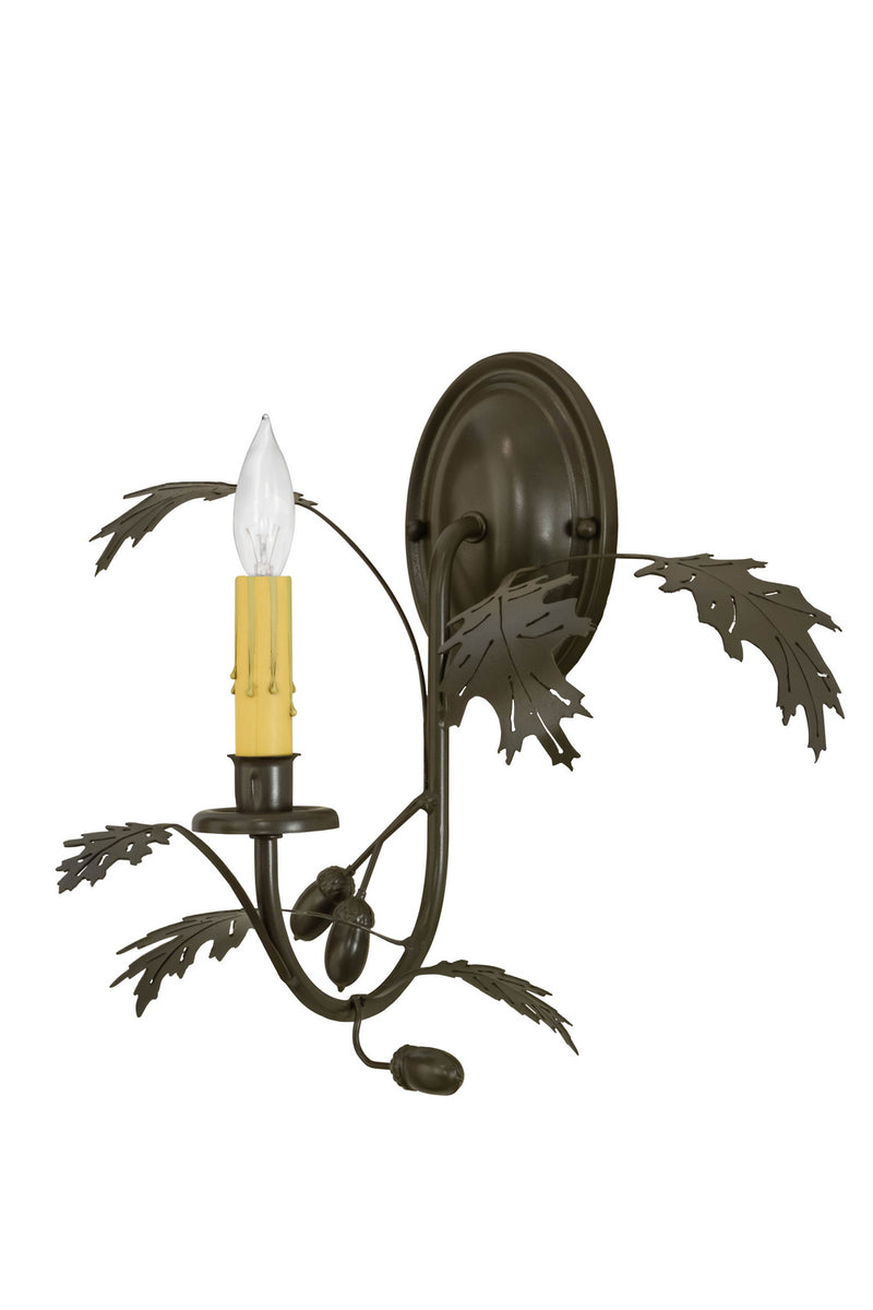 Meyda Tiffany 156118 One Light Wall Sconce, Timeless Bronze