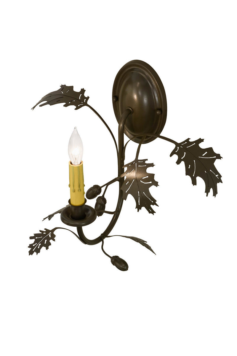 Meyda Tiffany 156118 One Light Wall Sconce, Timeless Bronze
