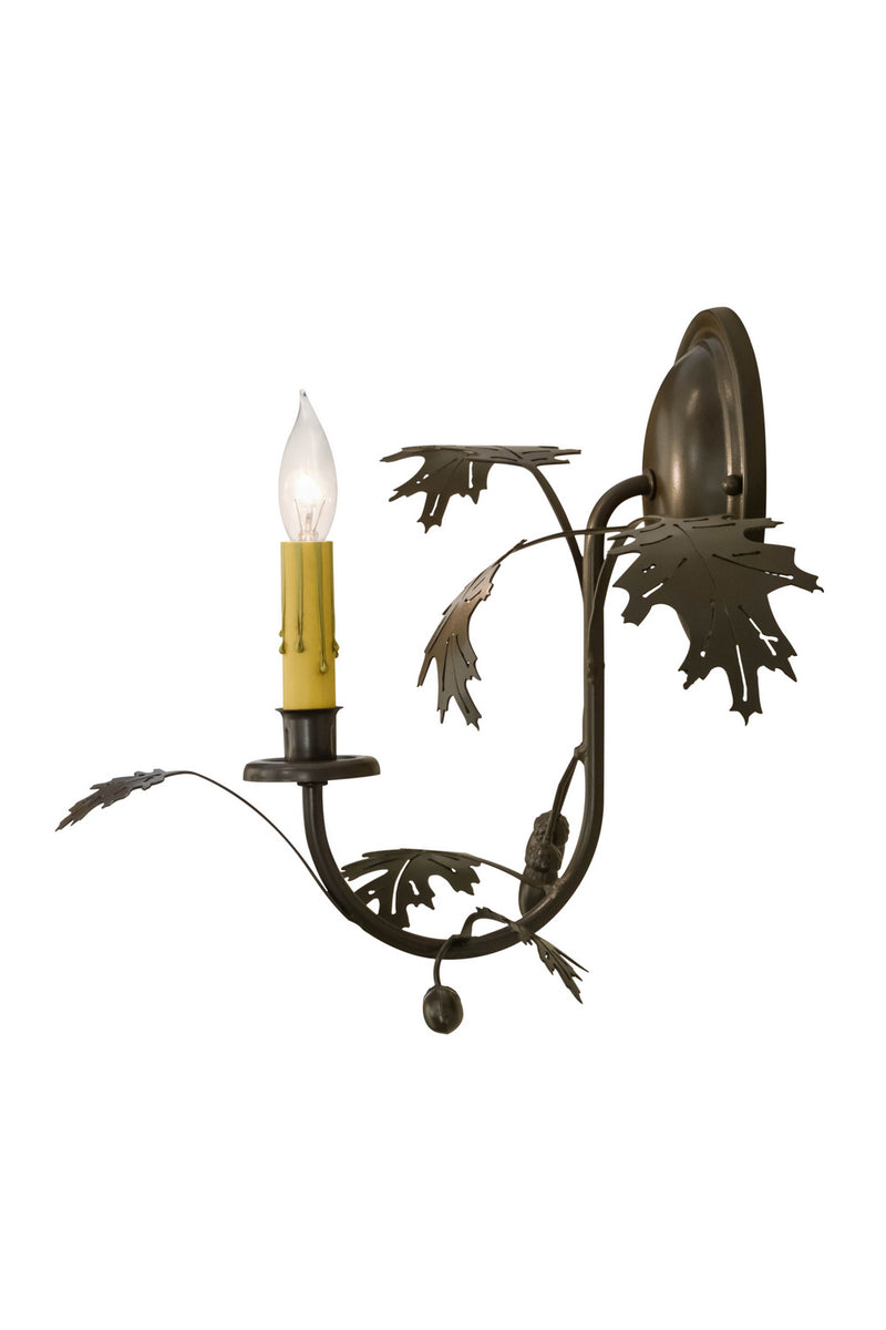 Meyda Tiffany 156118 One Light Wall Sconce, Timeless Bronze