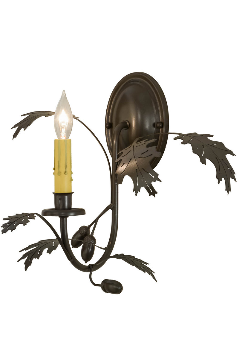 Meyda Tiffany 156118 One Light Wall Sconce, Timeless Bronze