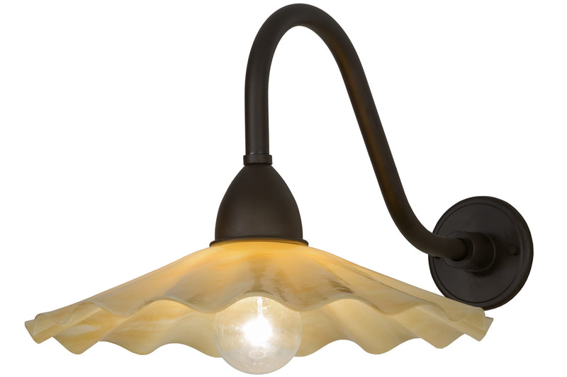 Meyda Tiffany 156152 One Light Wall Sconce, Timeless Bronze