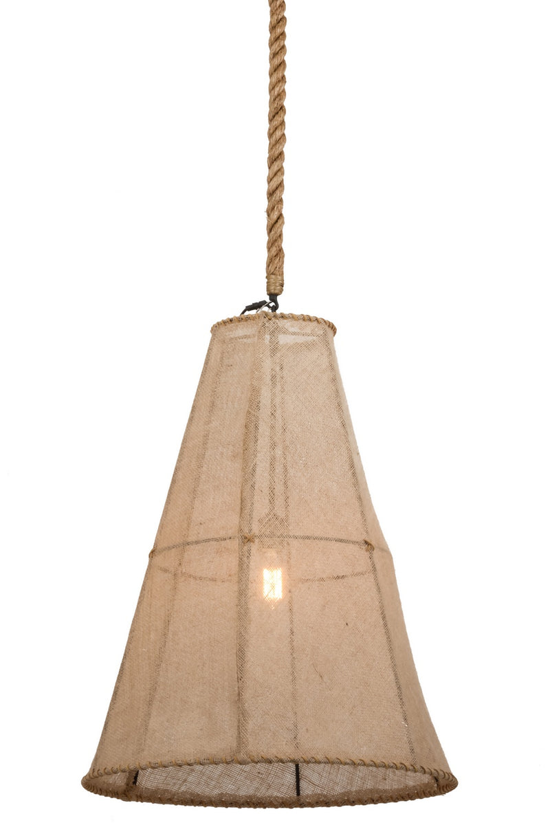 Meyda Tiffany 156220 One Light Pendant, Black