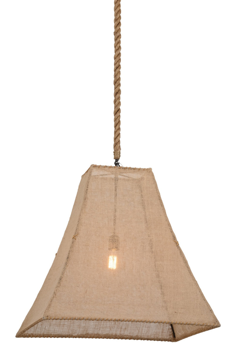 Meyda Tiffany 156222 One Light Pendant, Solar Black