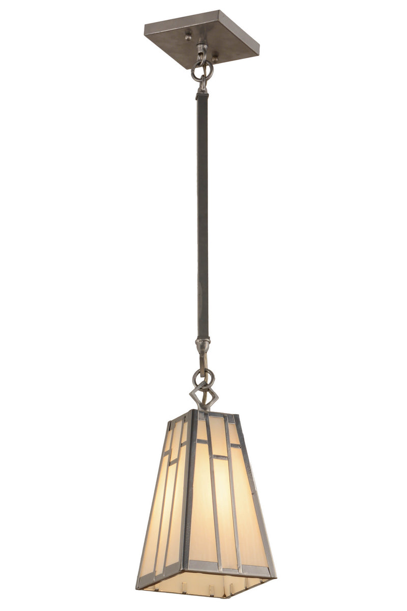 Meyda Tiffany 156334 One Light Pendant, Extreme Chrome