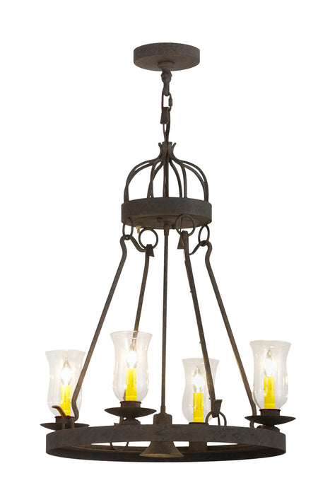 Meyda Tiffany 156471 Five Light Chandelier, Coffee Bean