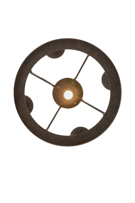 Meyda Tiffany 156471 Five Light Chandelier, Coffee Bean