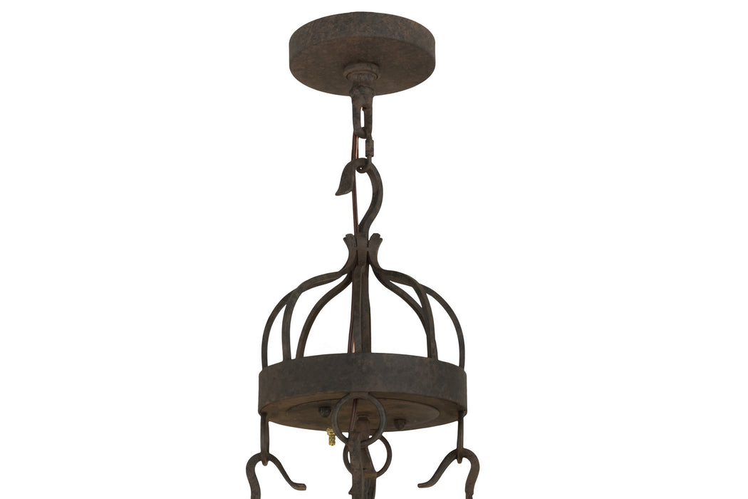 Meyda Tiffany 156471 Five Light Chandelier, Coffee Bean