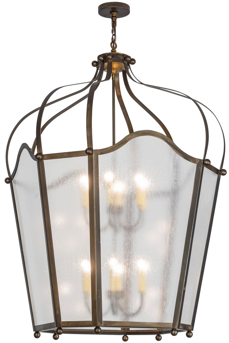 Meyda Tiffany 156474 12 Light Pendant, Antique Copper