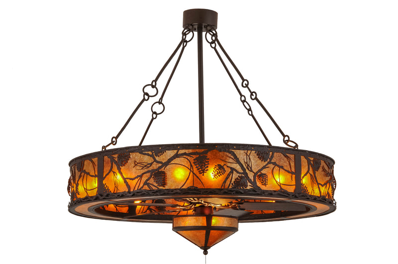 Meyda Tiffany 156539 19 Light Chandel-Air, Cafe-Noir