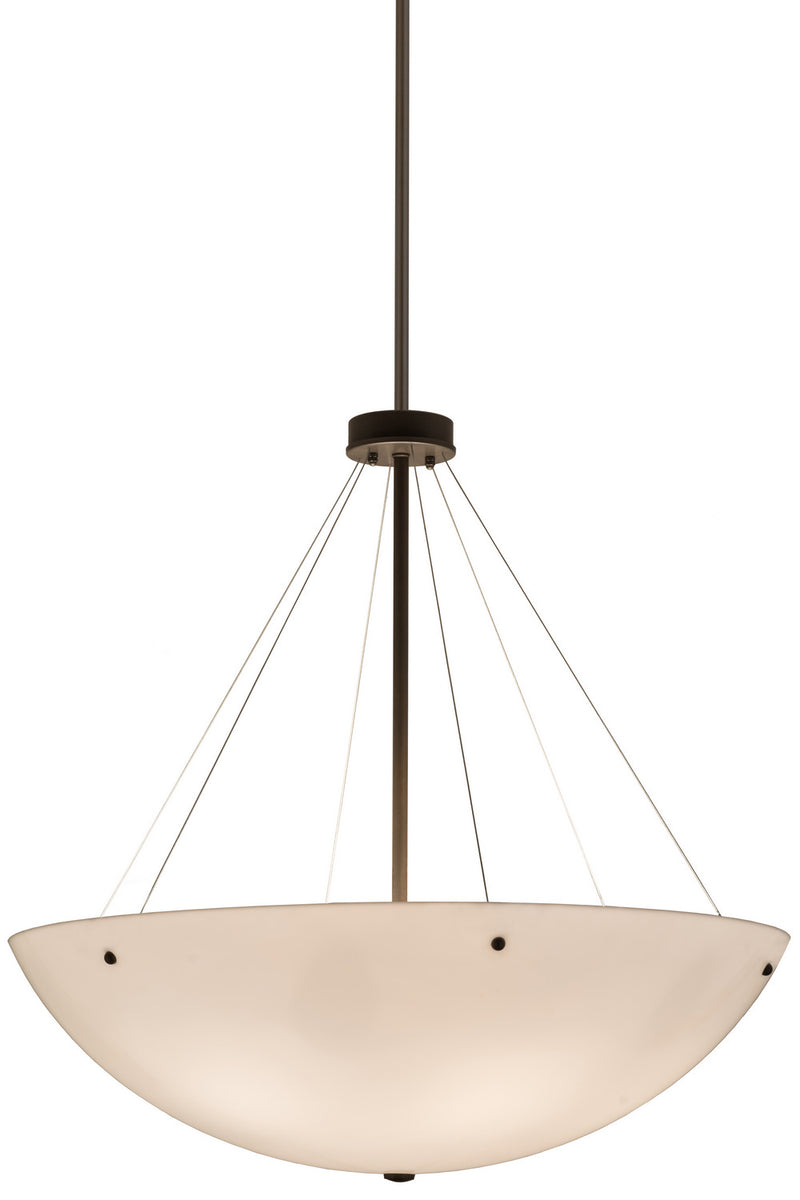 Meyda Tiffany 156594 Six Light Pendant, Timeless Bronze