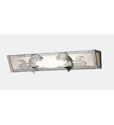 Meyda Tiffany 15679 Four Light Vanity, Steel