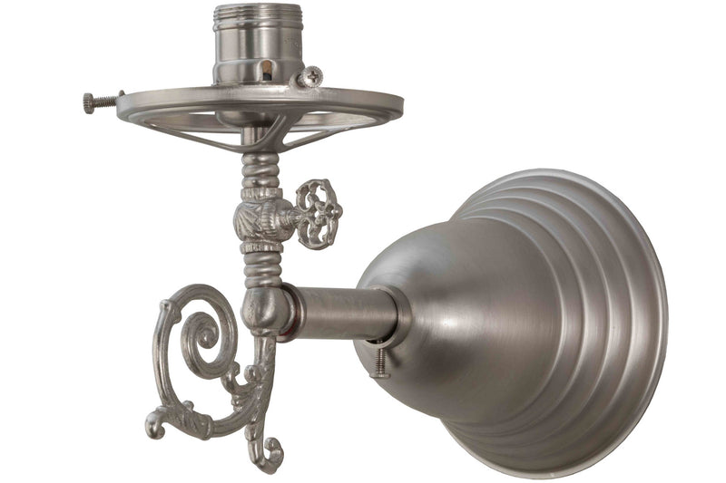 Meyda Tiffany 157193 One Light Wall Sconce, Brushed Nickel
