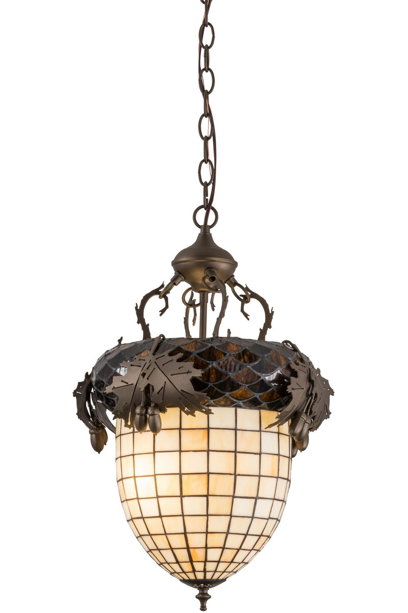 Meyda Tiffany 158682 Two Light Pendant, Bronze